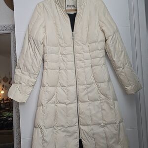 Michael Kors Women's Off-White Puffer Jacket